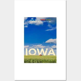 Iowa Travel Poster Posters and Art